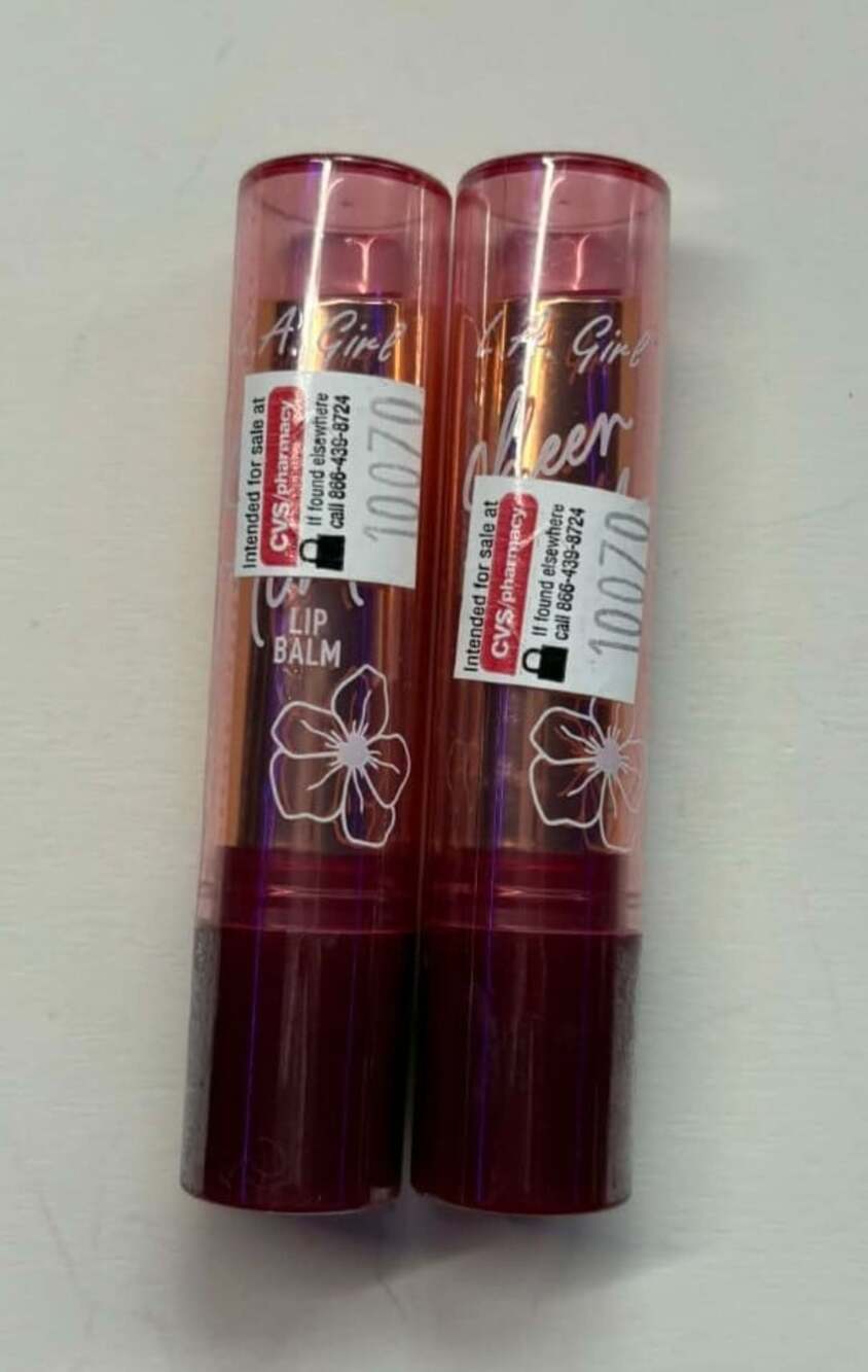LA Girl Sheer Tint Lip Balm GLC605 Sheer Berry Lot of 2